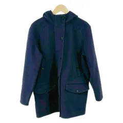 theory(セオリー) コート サイズP M レディース美品  - ダークネイビー 長袖/カシミヤ混/ジップアップ/フーデッド/秋/冬