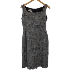 ♪♪Ferragamo フェラガモ レディース ノースリーブワンピース SIZE 40 ネイビー