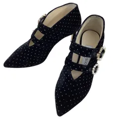 ♪♪JIMMY CHOO ジミーチュウ レディース ブーティー ショートブーツ SIZE 36 ブラック
