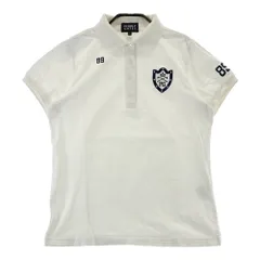 サイズ：1 PEARLY GATES パーリーゲイツ  半袖ポロシャツ  ホワイト系 [240101613346] ゴルフウェア レディース ストスト