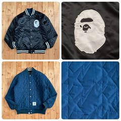 ABATHINGAPE スタジャン レディース bape ベイプ S - メルカリ