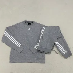 L アディダス MH 3S CREW トレーナーセットアップ 0120