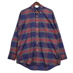 【中古品】 L.L.BEAN エルエルビーン 80S BUTTON DOWN CHECK SHIRT ボタン ダウン チェック シャツ トップス 長袖 【146-260203-cs-13-izu】