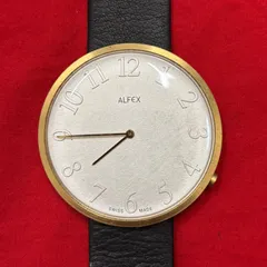 ALFEX 時計　レディース　アルフェックス　文字盤が大きい腕時計のサムネイル