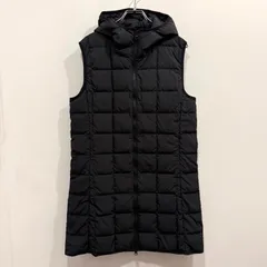 I.T.'S. international ロングフードダウンベスト《TAION LIMONTA EAST》 ブラック サイズM【送料込み】