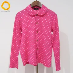 #anc トリココムデギャルソン tricot COMME des GARCONS シャツ・ブラウス AD2009 ピンク 白 ドット 日本製 レディース [983840]のサムネイル