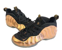 ナイキ NIKE AIR FOAMPOSITE ONE COPPERエアフォームポジット ワン メタリックコッパー 3314996-007 メンズ靴 スニーカー ブラック 27.5cm 101sh-2463