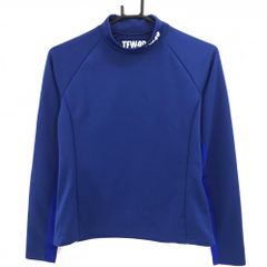 TFW49 L/S Mockneck Sidemesh Shirt ブルー - メルカリ