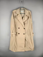 OLIVE des OLIVE レディース オーバーサイズ シャカシャカ素材 基本 トレンチコート