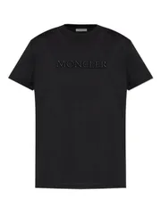 MONCLER ロゴ コットン Tシャツ 送料無料