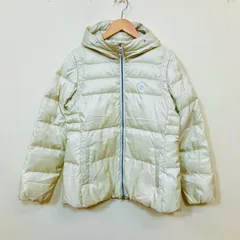 【レディース】アダバット 2wy ダウンジャンパーベスト(オフホワイト/Ｓ)