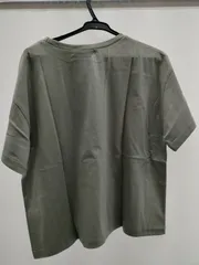 【新品タグ付】GRL グレイル 英字ロゴTシャツ くすみグリーン フリーサイズ