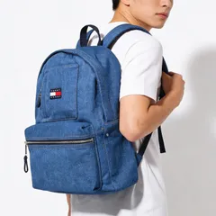 新品 トミーヒルフィガー 高品質ヨーロッパ輸入モデル TOMMY HILFIGER バッグ バックパック リュック レディース メンズ TOMMY JEANS UTILITY DENIM デニム AM0AM14052 1A7 DENIMのサムネイル