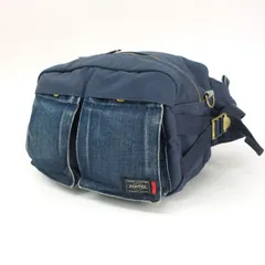 【希少】 PORTER×Levi’s コラボ ボディバッグ 黒 美品 LEVI'S x PORTER(リーバイス x ポーター) JACKET & POUCH(M) | 吉田