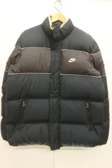 【中古】 NIKE メンズダウンジャケット XL リバーシブル ダウンジャケット NIKE XL 紺 ネイビー ロゴ