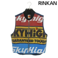 スカイハイファーム  SHF05-J012 プリントデニムベスト メンズ L