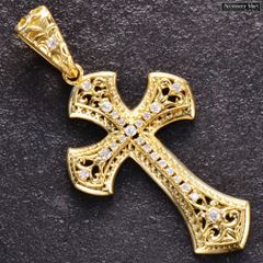 lono ハワイアンジュエリー ゴールド クロス 14k クロムハーツ 18k