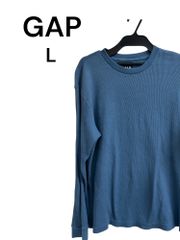 GAP 長袖　カットソー L   ワッフルT     477