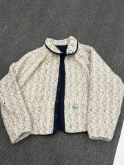 ネイビー ボア リバーシブル ジャケット