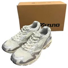 mizuno ミズノ 24AW WAVE RIDER 10 “Silver Leather” ローカットスニーカー D1GA243104 24cm ホワイト 15150