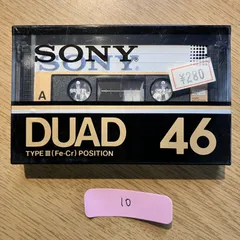 2026年最新】sony カセットテープ duad 46の人気アイテム - メルカリ