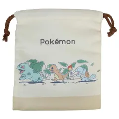 【メール便】ポケットモンスター 巾着袋 巾着 きんちゃくポーチ 集合 ポケモン 小物入れ キャラクター グッズ 