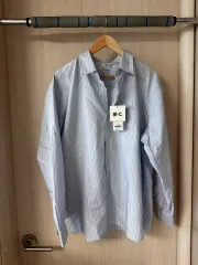 ユニクロ U オーバーサイズブロードクロスシャツ