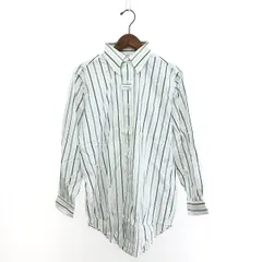 Brooks Brothers ブルックスブラザーズ 長袖ストライプボタンダウンシャツ サイズ:15-1     ホワイト メンズ / 240001185118