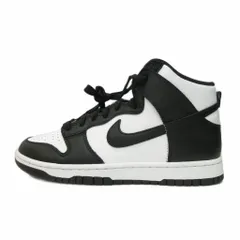 ナイキ NIKE ダンク ハイ DUNK HI retro スニーカー シューズ ハイカット レザー パンダ US9.5 27.5cm 白 黒 ホワイト ブラック DD1399-105 0113