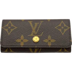 ルイ・ヴィトン LOUIS VUITTON ミュルティクレ4 M69517 ブラウン モノグラムキャンバス　 ユニセックス キーホルダー