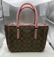 ▽COACH　コーチ　ロゴパターンハンドバッグ　F67027　10419
