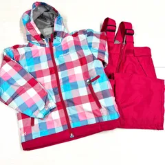 mistral　ジュニア　スキーウェア　105～125cm　120サイズ　サイズ調整機能付き　スキーウェア　スノーボードウェア　子供　ピンク　1