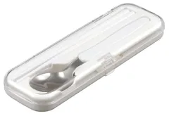 箸・スプーンセットホワイト [白]