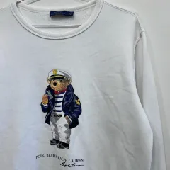 ポロ ラルフ ローレン レディース クマ ロゴ スウェットシャツ