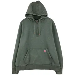 古着 カーハート Carhartt RELAXED FIT スウェットハーフジップパーカー メンズXXL相当/eaa458802