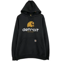古着 カーハート Carhartt ORIGINAL FIT スウェットプルオーバーパーカー メンズM相当/eaa458803