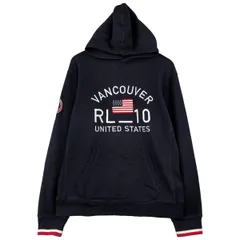 古着 ラルフローレン Ralph Lauren POLO by Ralph Lauren TEAM USA スウェットプルオーバーパーカー メンズXL相当/eaa458131