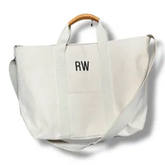 ROTT WEILER ロットワイラー Classic Canvas Tote Bag クラシックキャンバストートバッグ 2way ショルダーバッグ レディース オフホワイト サイズL 通年 久喜倉庫店 24 No.K 1354