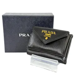 2026年最新】PRADA 革素材：牛革 三つ折り財布の人気アイテム - メルカリ