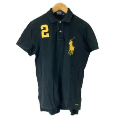 ポロ バイ ラルフローレン Polo by Ralph Lauren ポロシャツ 半袖 シャツ カットソー ビッグポニー S ブラック