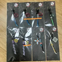 鬼滅の刃 日輪刀 キーホルダー まとめ セット 義勇 しのぶ 我妻 善逸 実弥 伊黒 小芭内