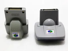 【質Banana】中古!Nintendo/任天堂 ニンテンドー64 NUS-019/NUS-013 64GBゲームボーイパック/振動パック 現状渡し♪.。.:*・゜