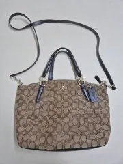 COACH シグネチャー ショルダーバッグ / トートバッグ ブラウン