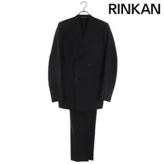 ディオール  933C701A4554 ダブルブレストチェックスーツ メンズ 46R