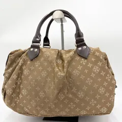 ✨良品✨ russet ラシット ハンドバッグ トートバッグ 総柄 ベージュ ナイロン