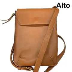 アルト Alto ショルダーバック フラップ付き 縦型 ミニショルダー 本革・リアルレザー Z6B008のサムネイル