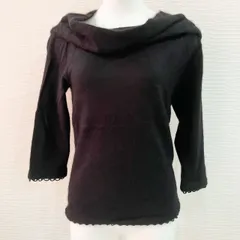 BURBERRY・バーバリーブルーレーベル・ウールカットソー・アンゴラ80％／ナイロン20％