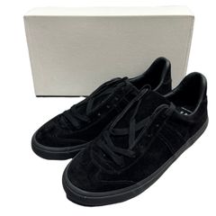 STILL BY HAND×REPRODUCTION OF FOUND スティルバイハンド リプロダクションオブファウンド 25AW German military trainer スウェードレザースニーカー GD08253 42 ブラック 15144
