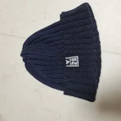 ミッキーマウス ネイビー色 ニット 帽子