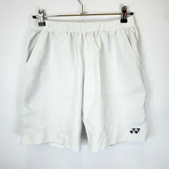 ヨネックス VeryCOOL ショートパンツ ハーフパンツ L ホワイト メンズ YONEX バドミントン テニス